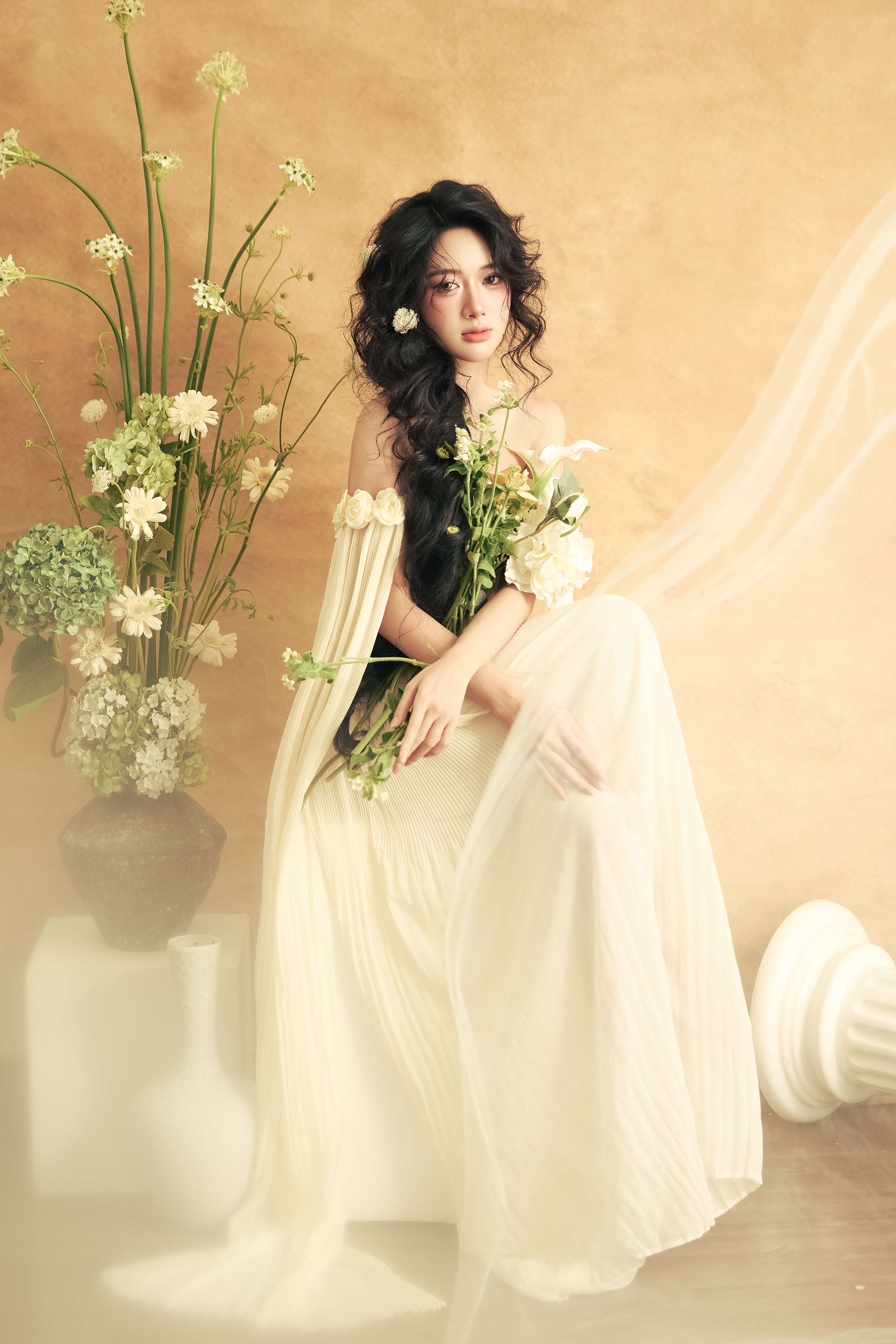 tracy studio chụp concept nàng thơ cổ điển hương
